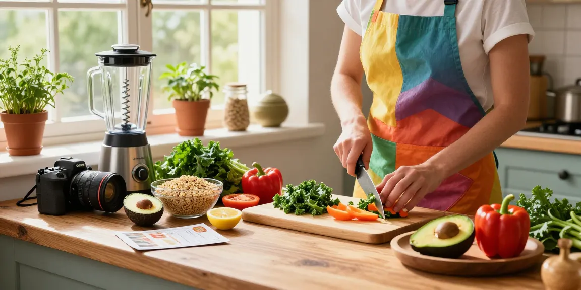 Fresh vegetable preparation for healthy meals at https://koiaminos.com in a sunny kitchen.