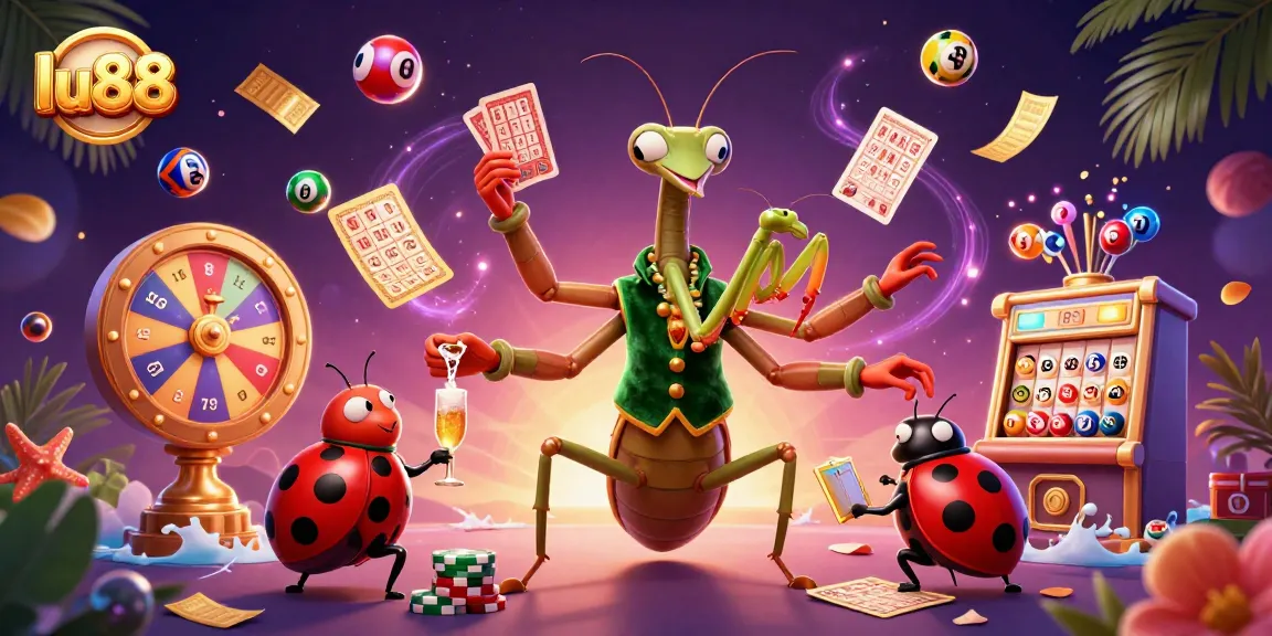 Experience exhilarating moments with lu88’s card sharp and vibrant games in this stunning 3D illustration.