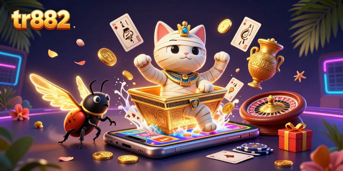 Experience thrilling gameplay at tr882 with vibrant slot games and captivating casino elements.